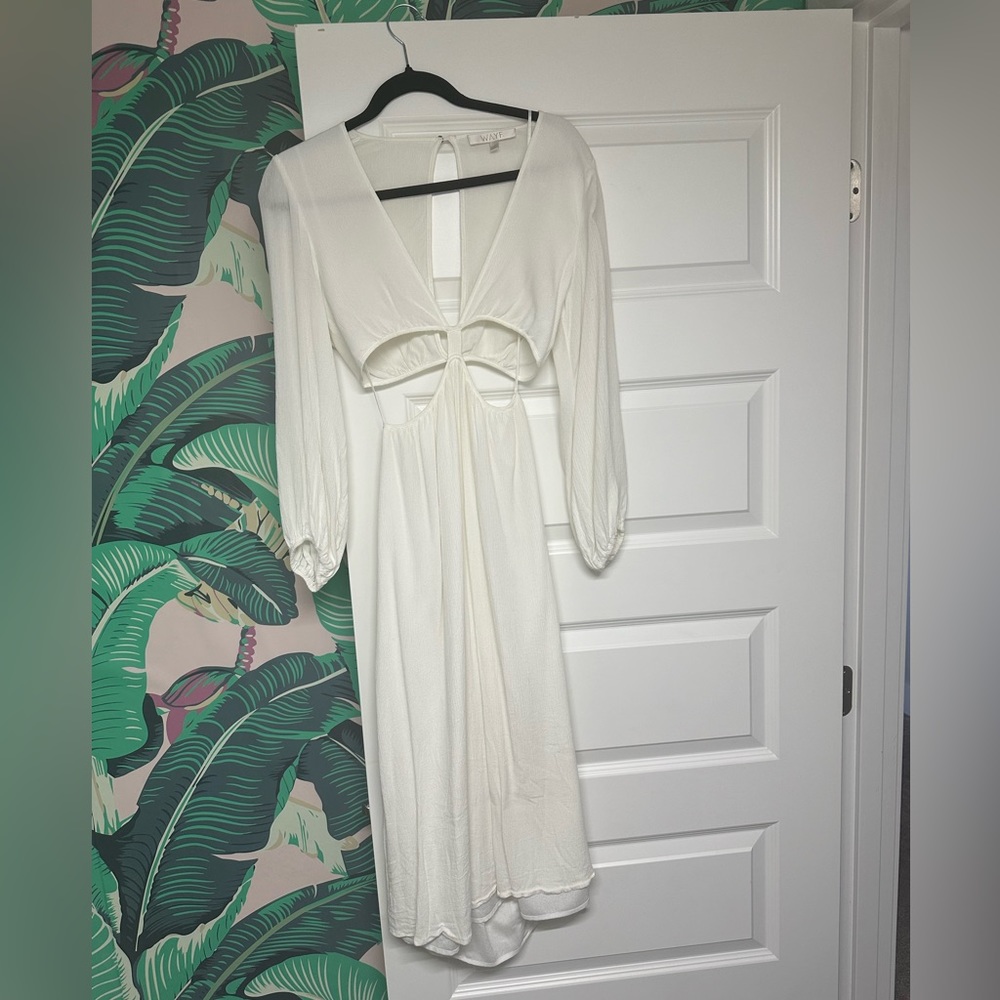 WAYF Cut out maxi dress